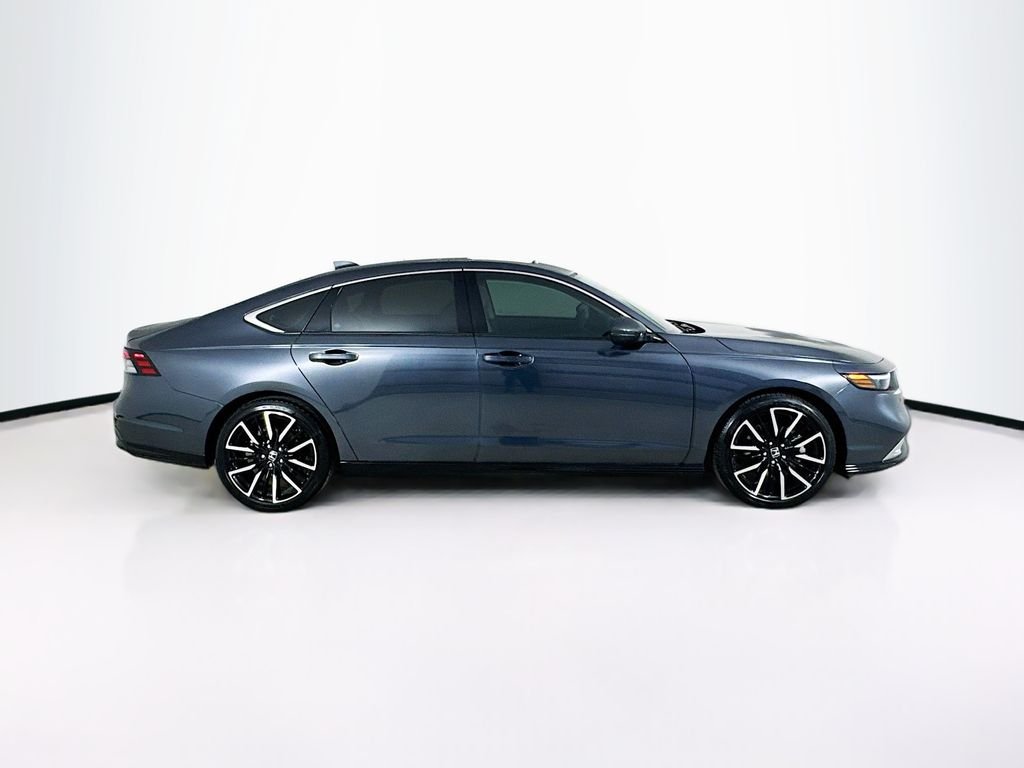 Certified Used 2025 Meteorite Gray Metallic Honda HYBRID TOURING image 8