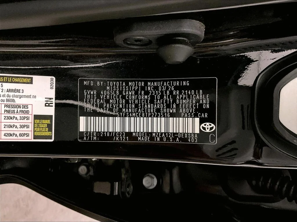 Used 2026 Black Toyota SE image 39