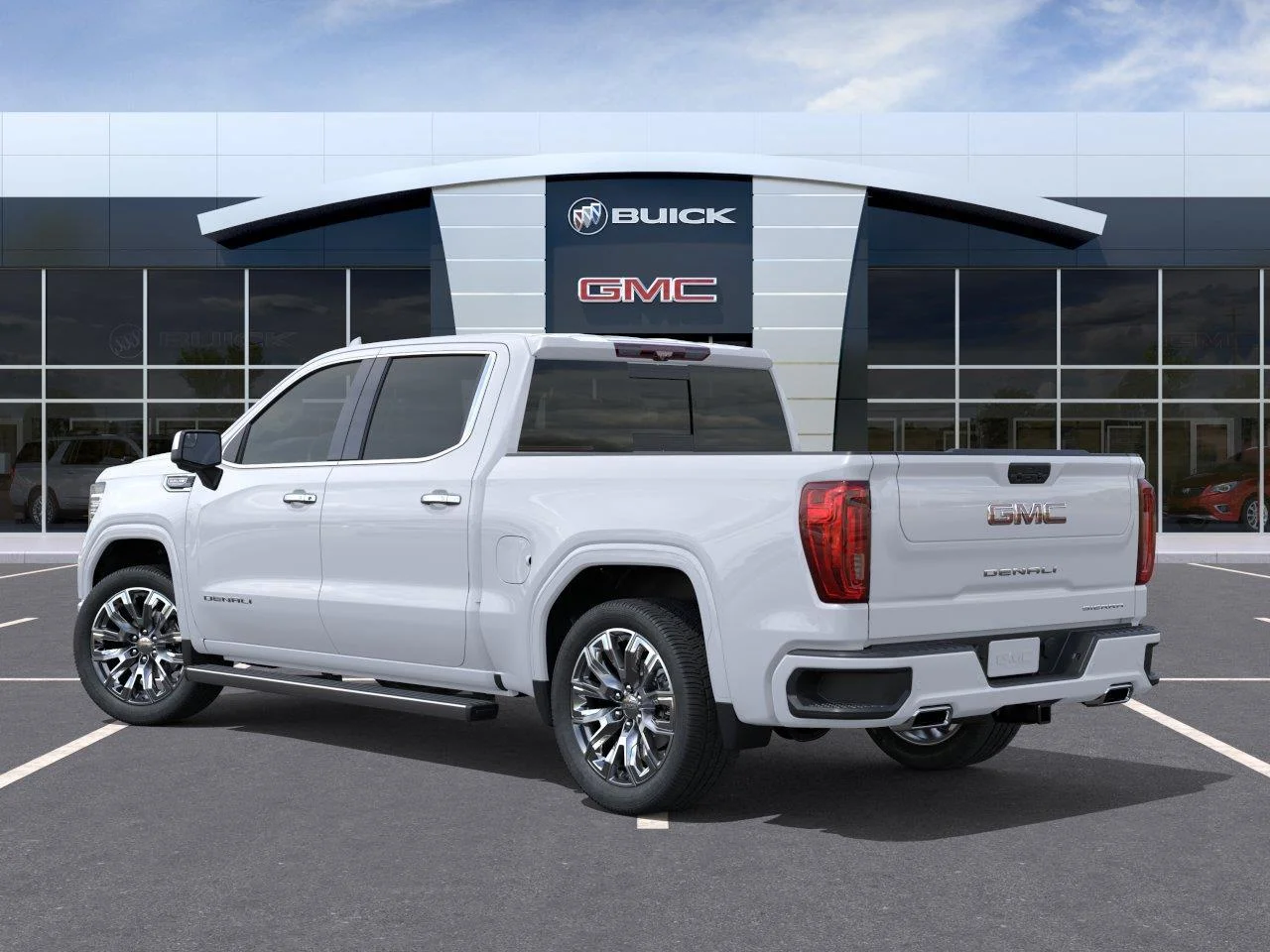 New 2026 Glacier White Tricoat GMC Denali image 3