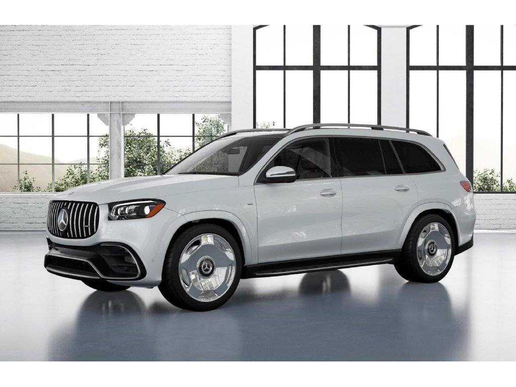 New 2026 MANUFAKTUR Moonlight White Metallic Mercedes-Benz AMG® GLS 63 4MATIC+ SUV image 80
