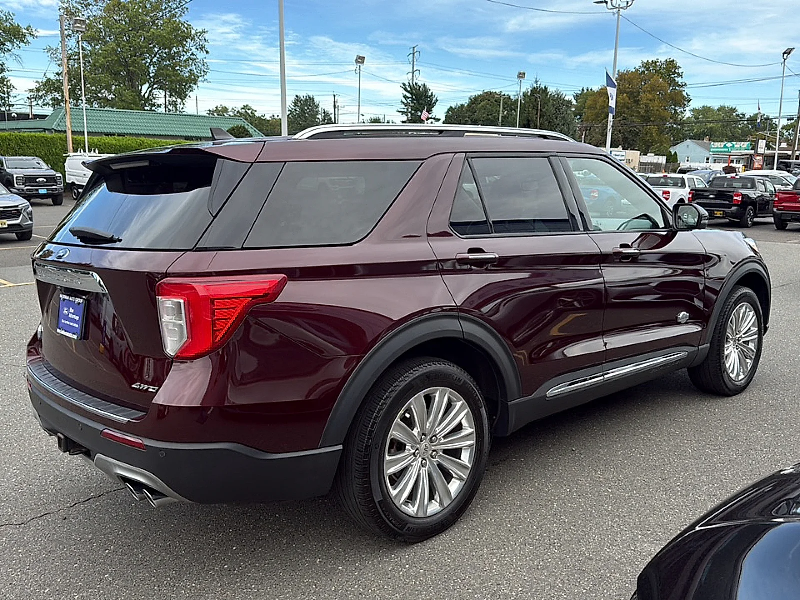 Used 2022 Burgundy Velvet Tinted Clearcoat Ford King Ranch image 6