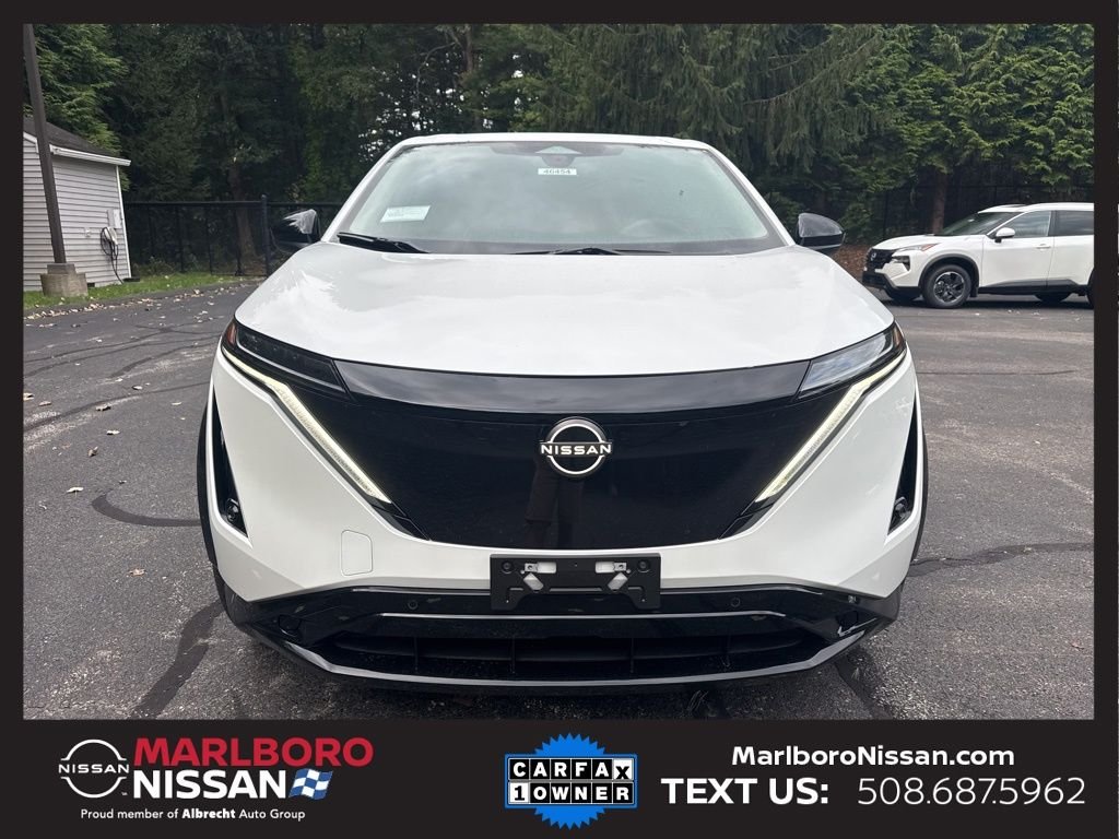 Certified 2025 Nissan ARIYA Evolve+ with VIN JN8DF0BF2SM768760 for sale in Marlborough, MA