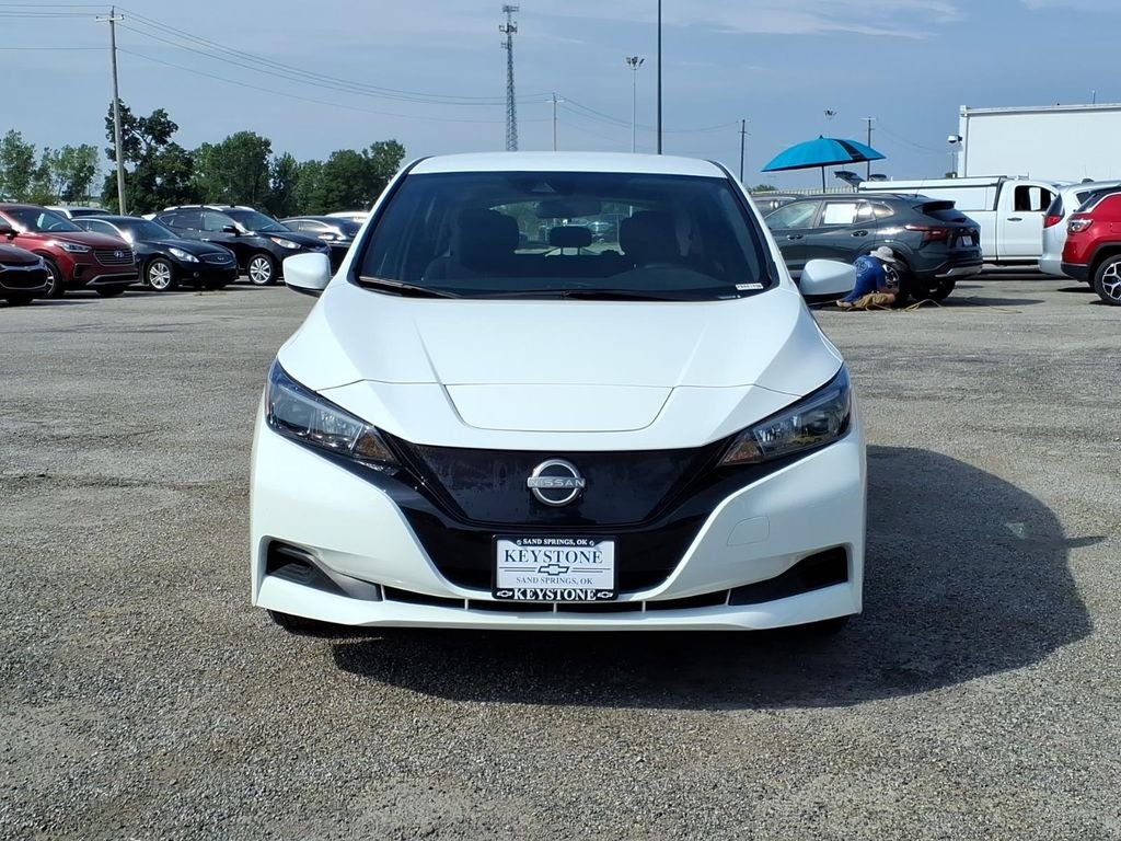 Used 2025 Nissan Leaf S with VIN 1N4AZ1BV7SC558413 for sale in Sand Springs, OK