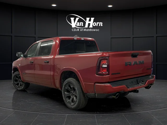 New 2026 Molten Red Pearl-Coat Exterior Paint RAM Big Horn/Lone Star image 3
