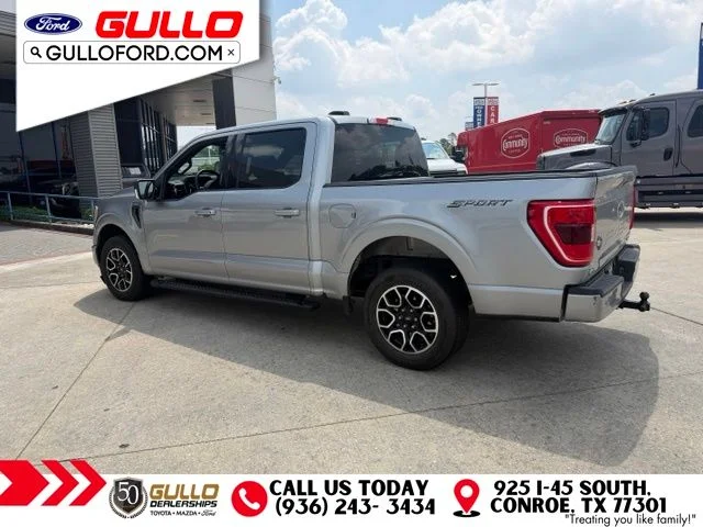 Used 2023 Iconic Silver Metallic Ford XLT image 4