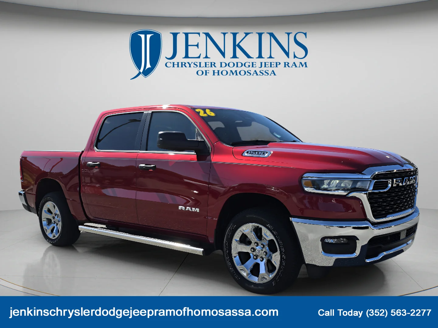 Used 2026 Molten Red Pearlcoat Ram Big Horn image 2