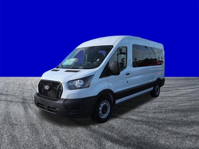 New 2026 Oxford White Ford Passenger Van XL image 8