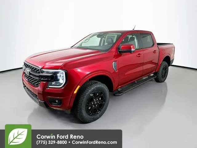 New 2026 Ruby Red Metallic Tinted Clearcoat Ford Lariat image 3