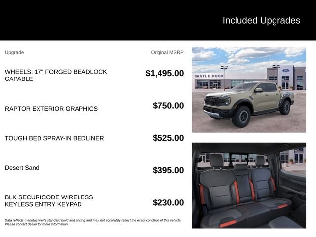 New 2026 Desert Sand Ford Raptor® image 5