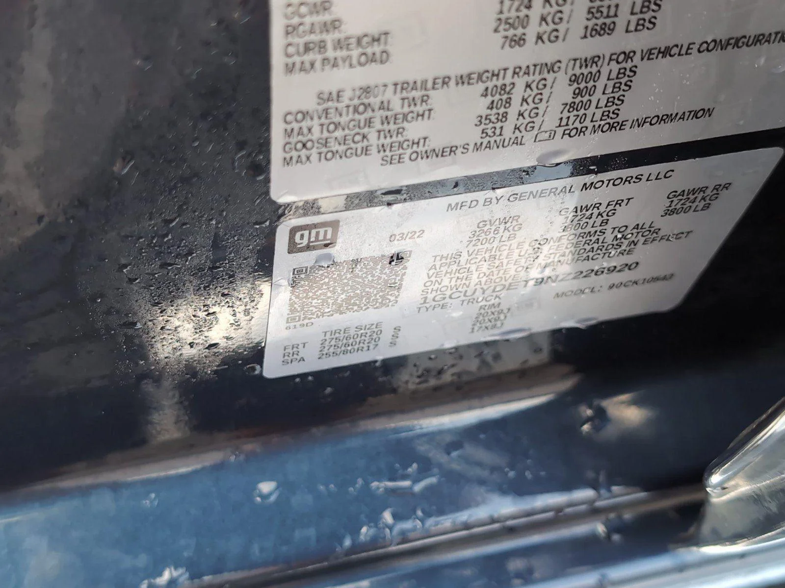 Used 2022 Northsky Blue Metallic Chevrolet LT image 12
