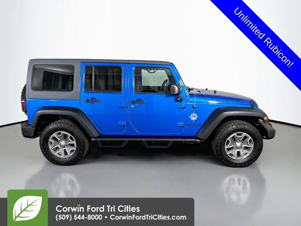 Used 2016 Blue Jeep Unlimited Rubicon image 18