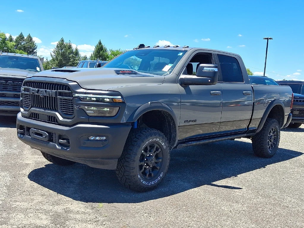 New 2026 Ceramic Gray Clear-Coat Exterior Paint RAM Power Wagon image 4