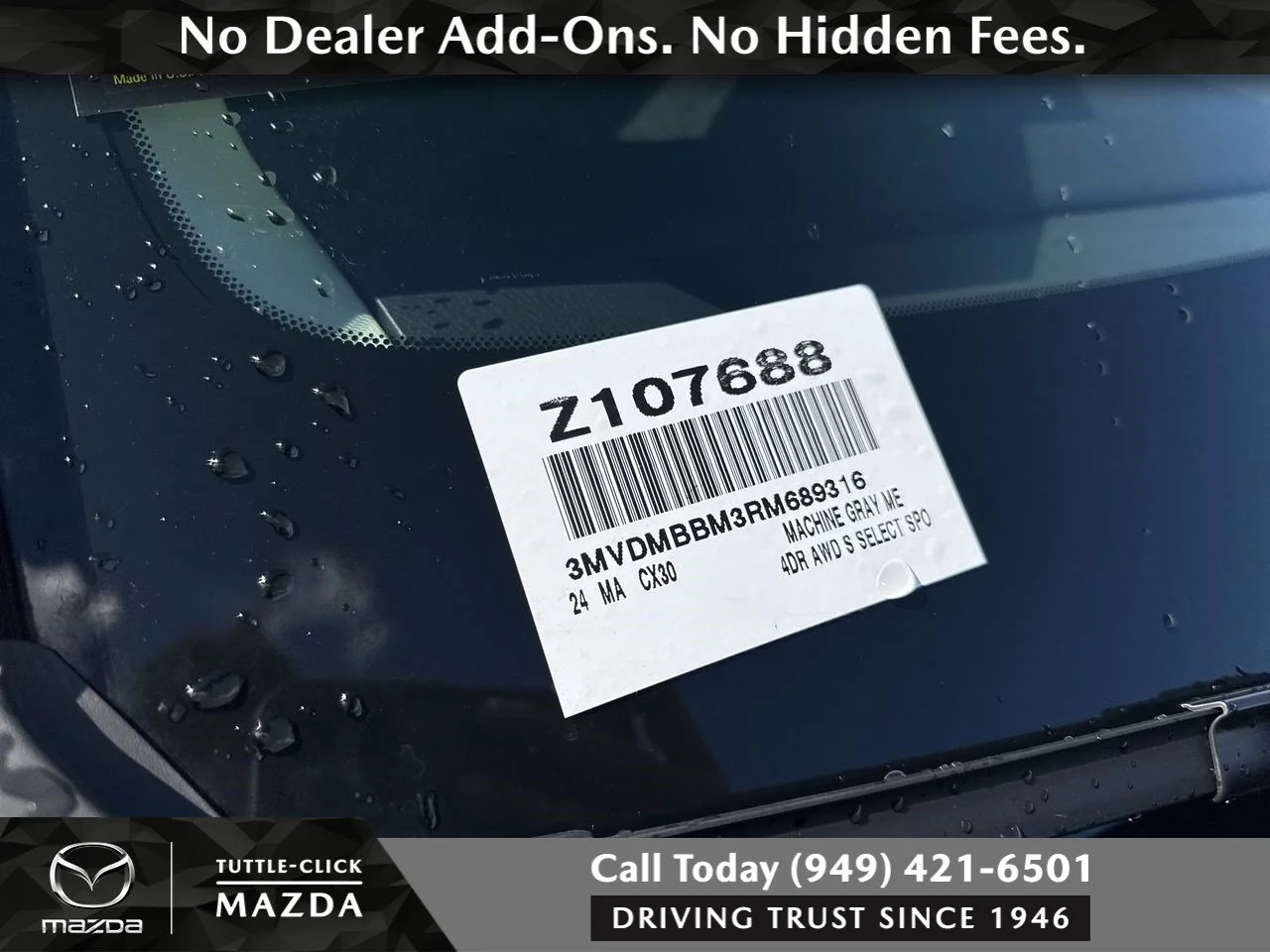 Used 2024 Machine Gray Metallic Mazda 2.5 S Select Sport image 41