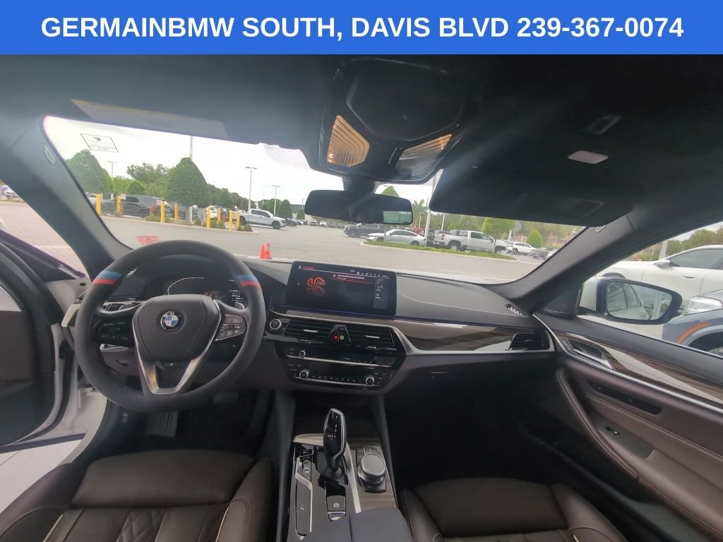 Certified Used 2023 Mineral White Metallic BMW 540i xDrive image 20