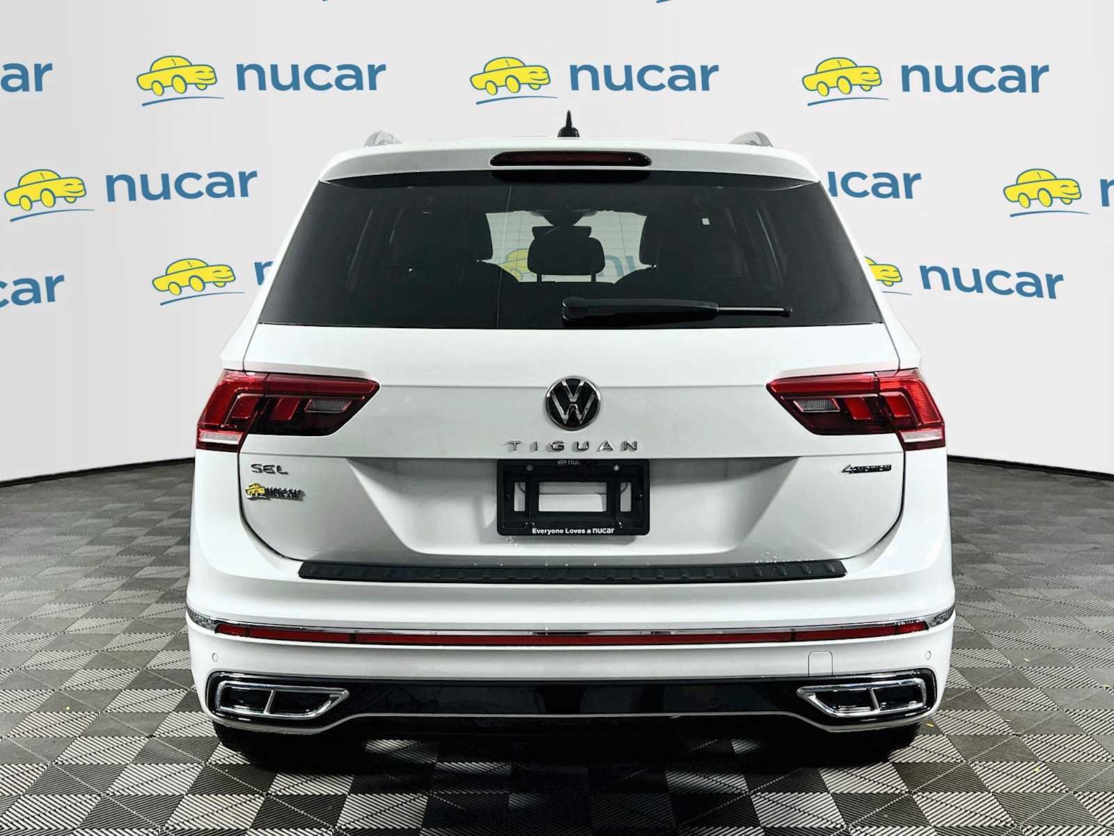 Used 2023 Opal White Pearl Volkswagen SEL R-Line image 6