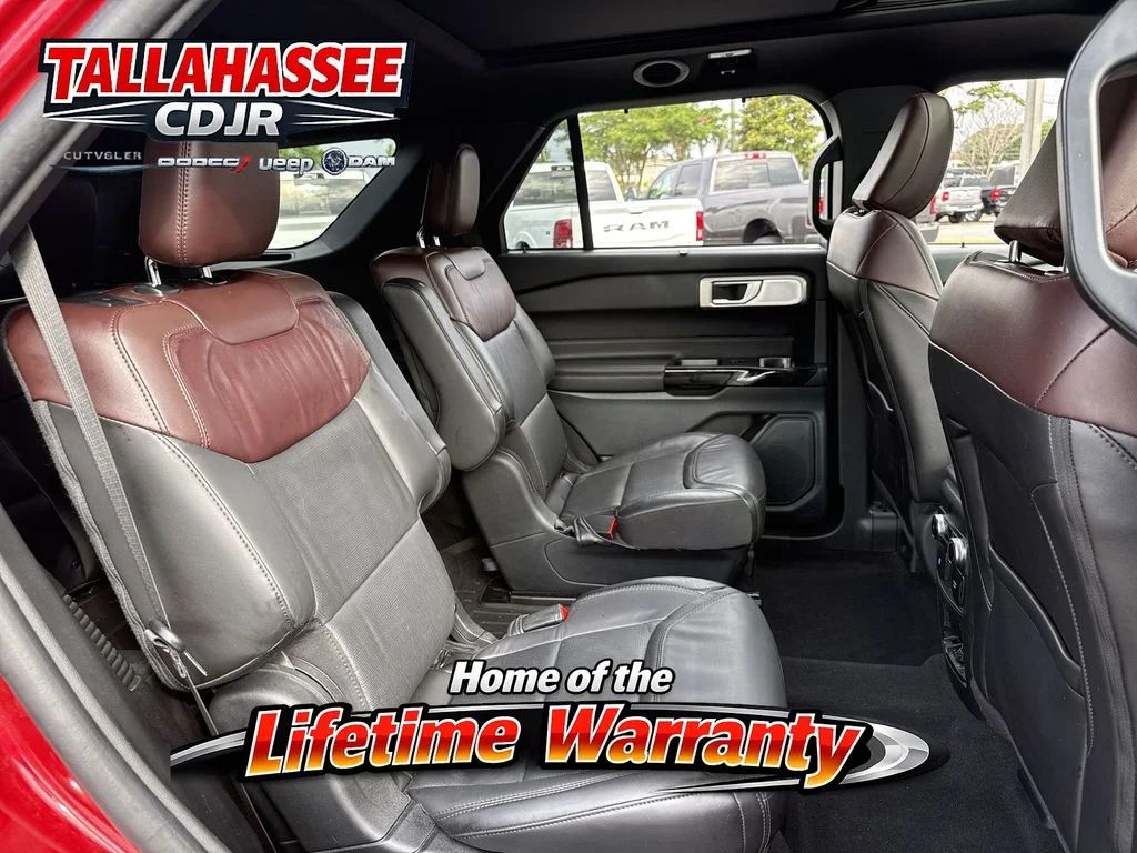 Used 2023 Red Metallic Ford Platinum image 28