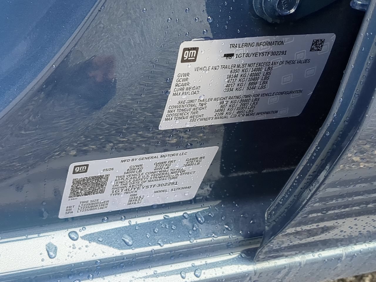New 2026 Downpour Metallic GMC Denali Ultimate DRW image 35