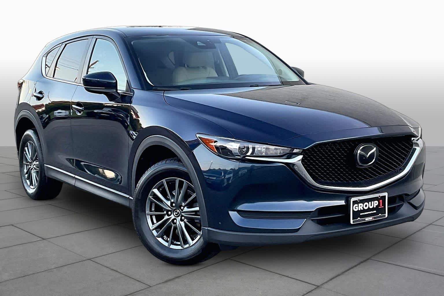 Used 2019 Deep Crystal Blue Mica Mazda Touring image 2
