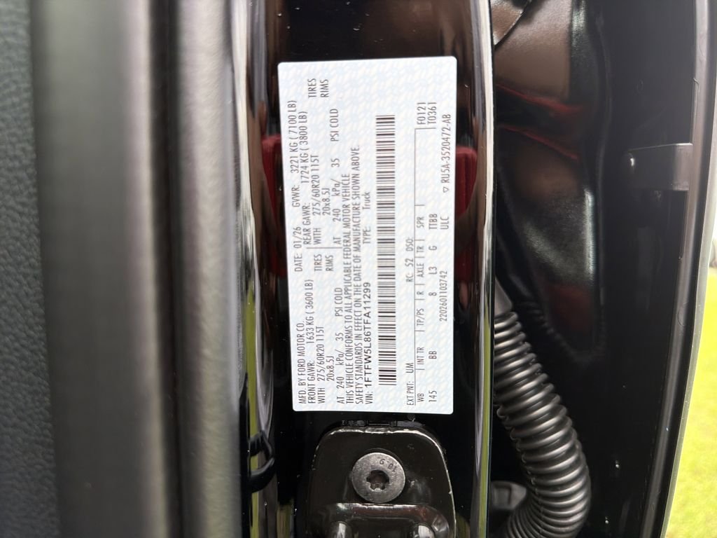New 2026 Agate Black Metallic Ford Lariat® image 39
