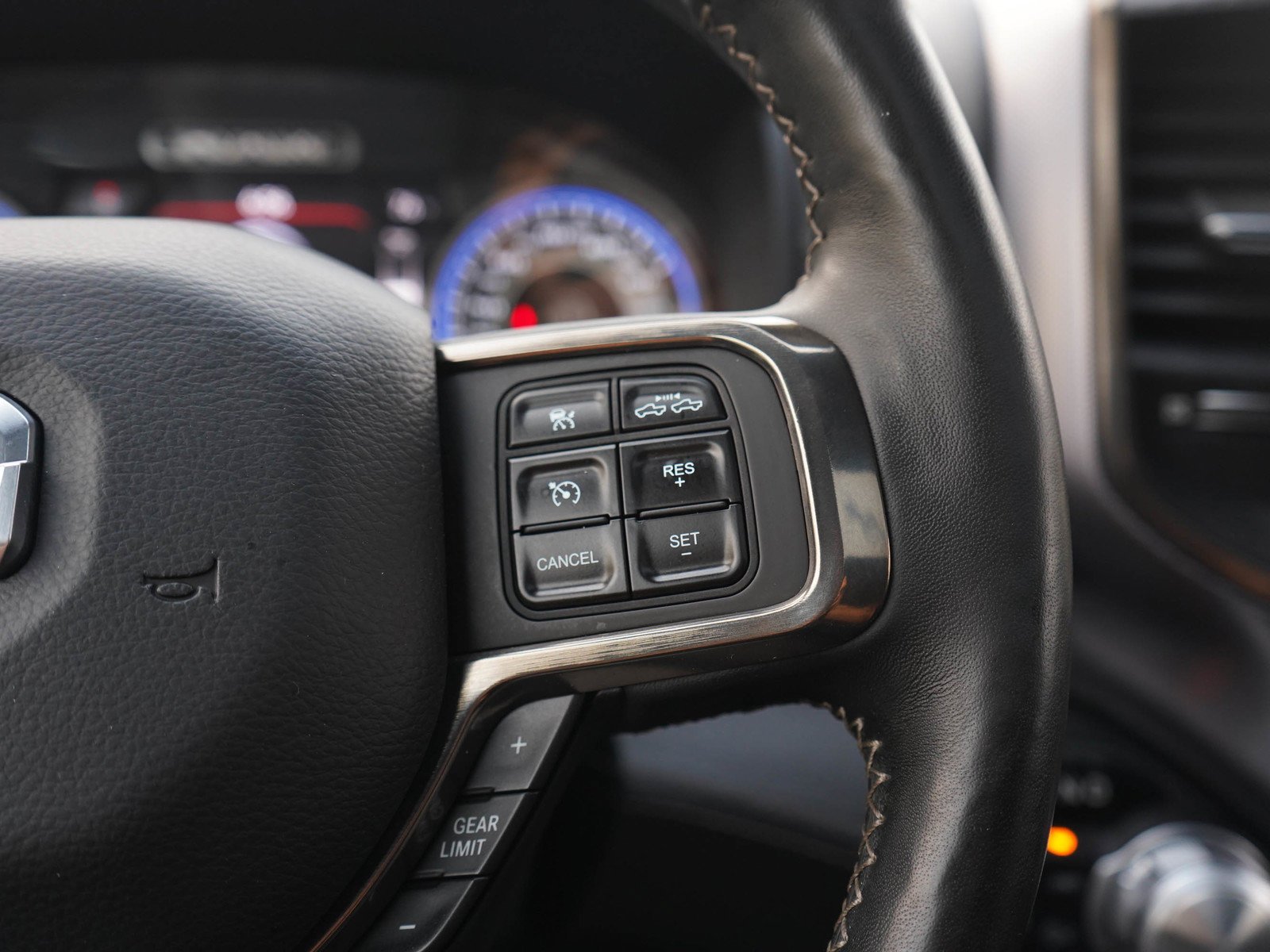 Used 2019 Patriot Blue Pearlcoat Ram Limited image 24
