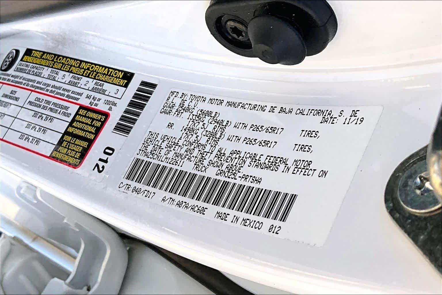 Used 2020 Super White Toyota TRD Sport image 50