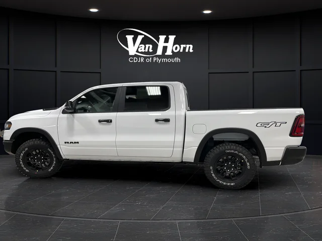 New 2026 Bright White Clear-Coat Exterior Paint RAM Rebel image 4