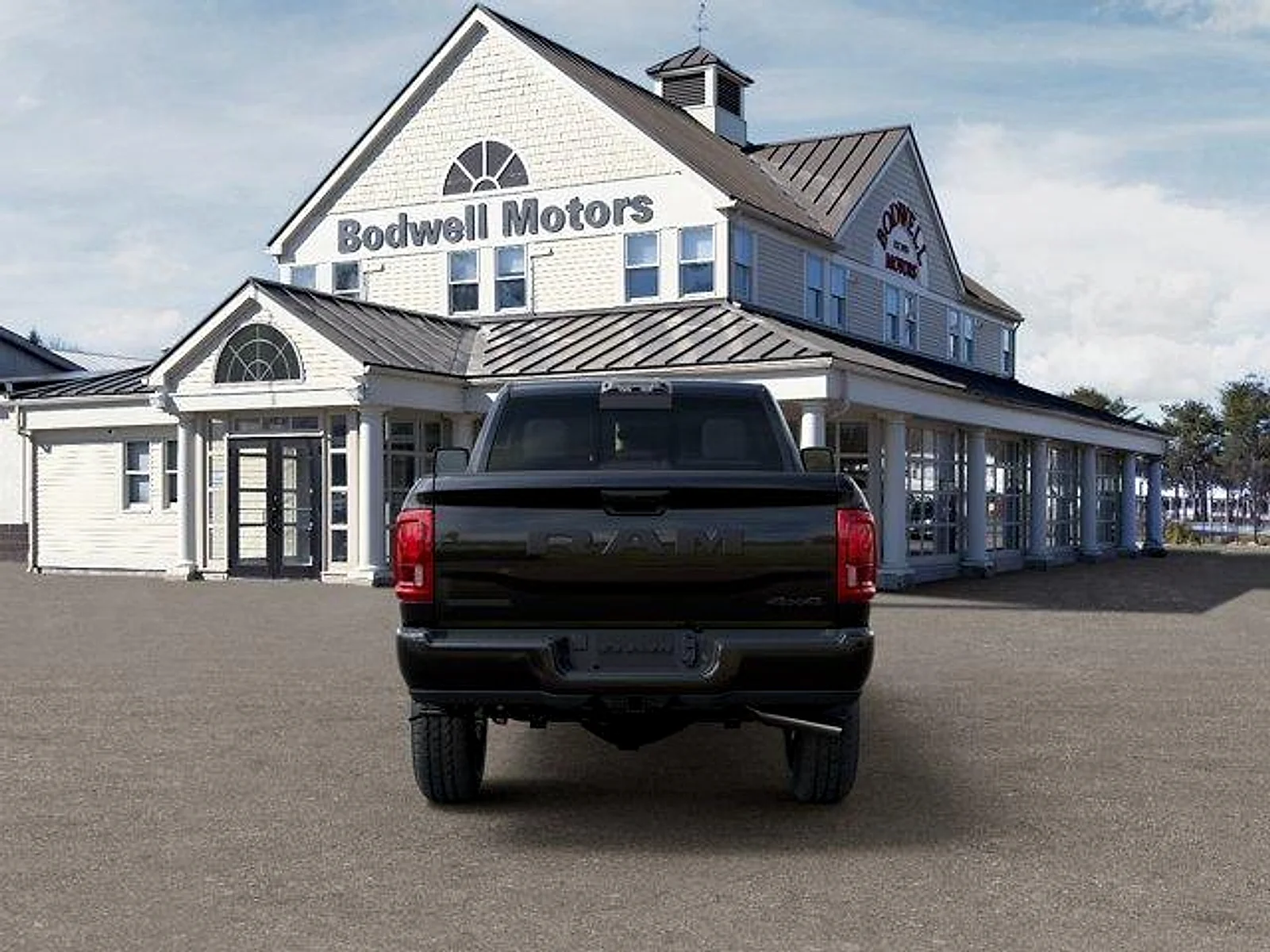 New 2026 Diamond Black Crystal Pearlcoat RAM Big Horn Crew Cab 4x4 6