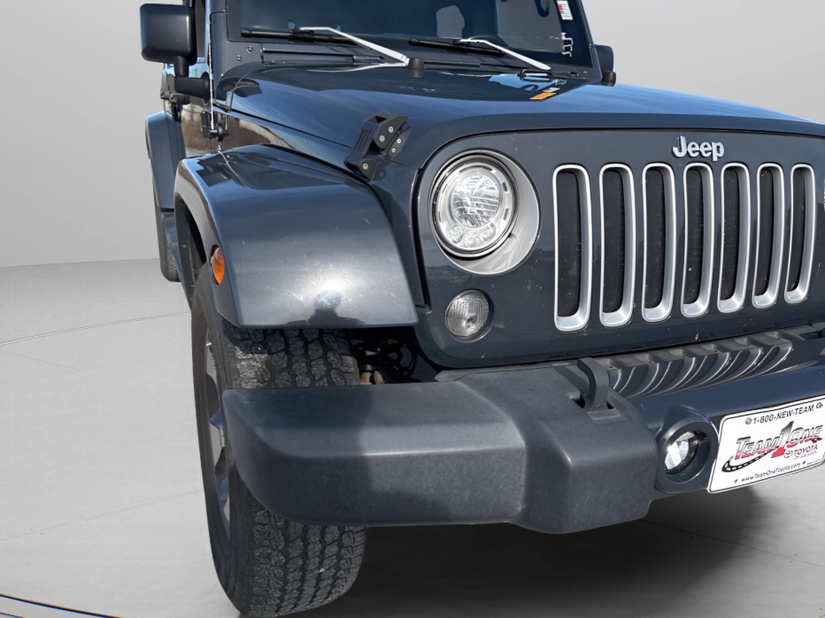 Used 2017 Jeep Wrangler Unlimited Sahara with VIN 1C4BJWEG1HL582649 for sale in Rainbow City, AL