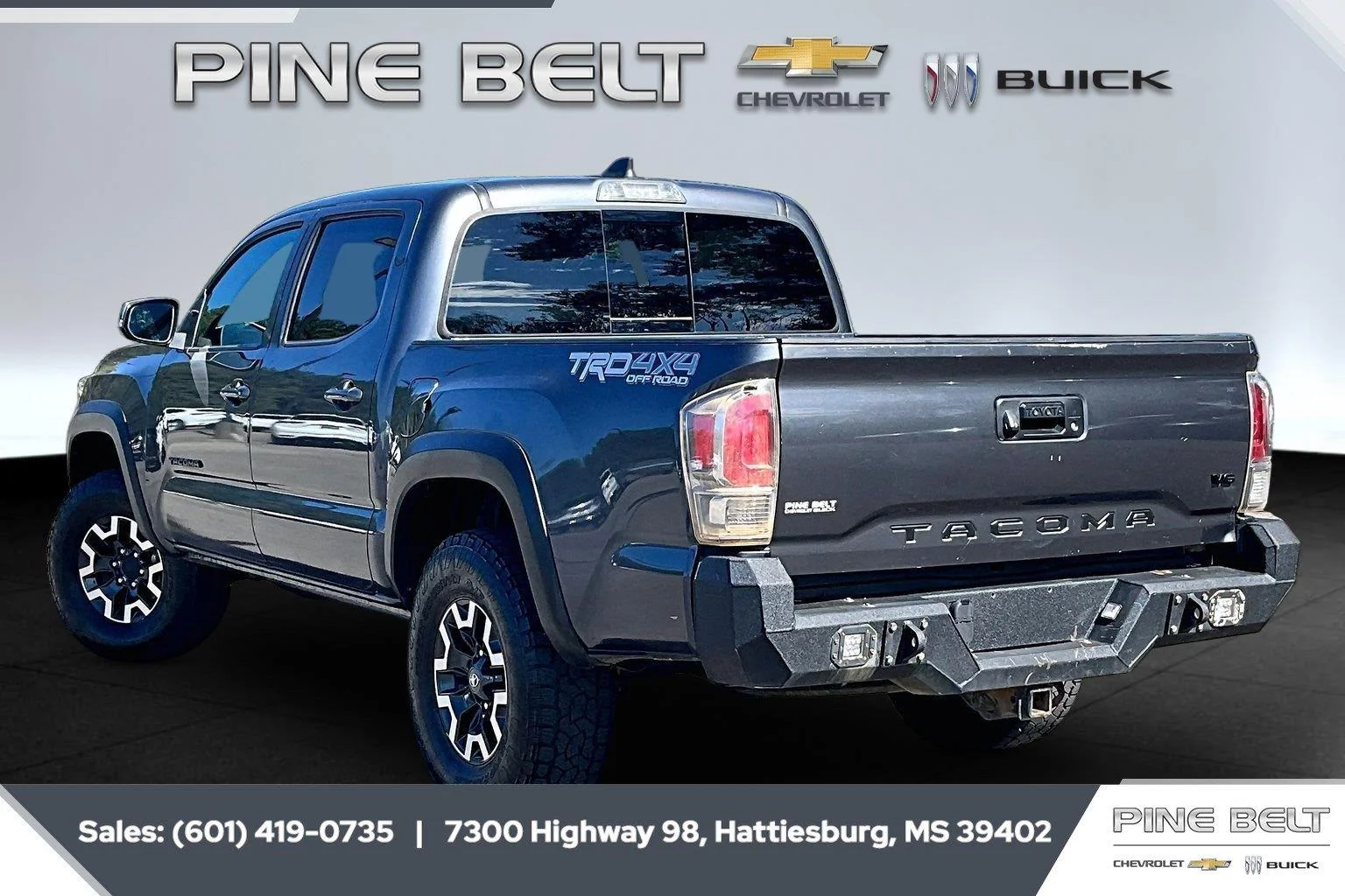 Used 2023 Magnetic Gray Metallic Toyota TRD Off-Road image 2