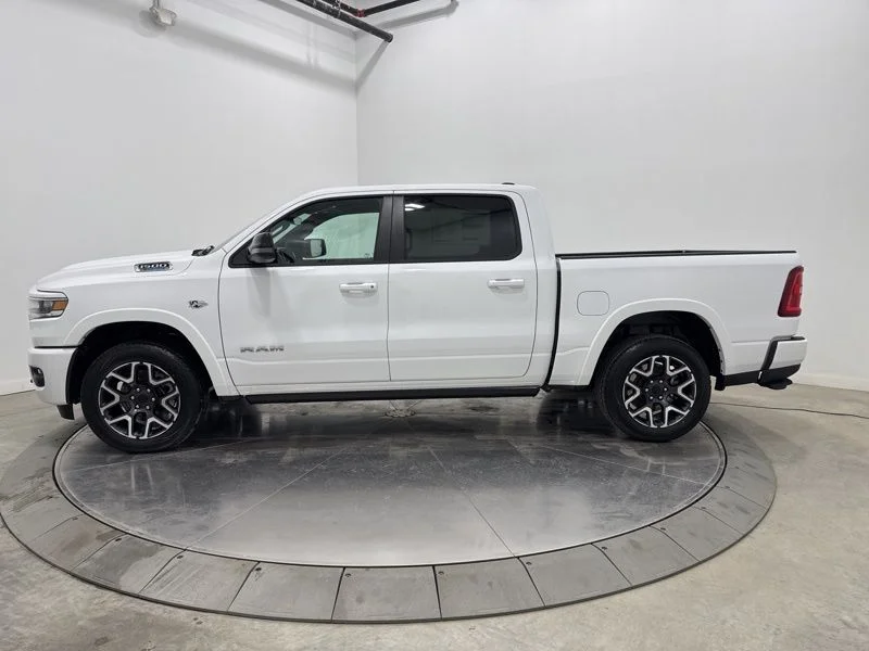 New 2026 Bright White Clear-Coat Exterior Paint RAM Laramie image 4