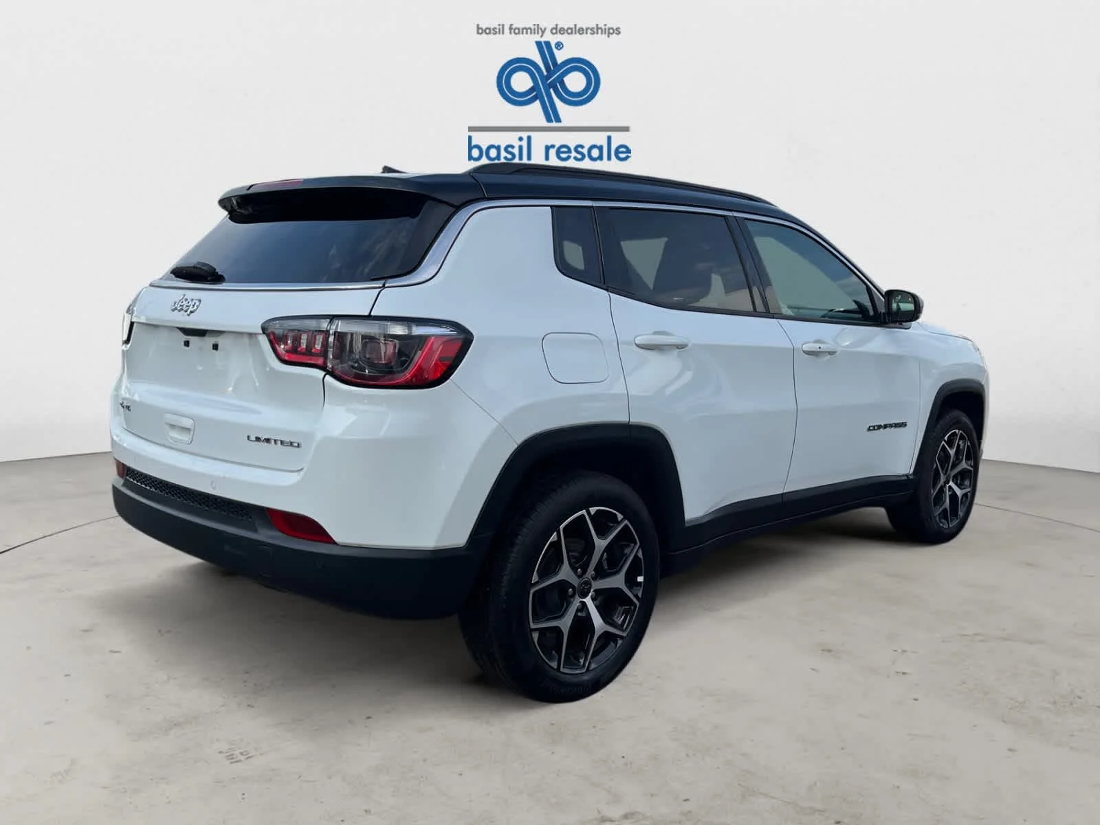 Used 2025 Bright White Clearcoat Jeep Limited image 6