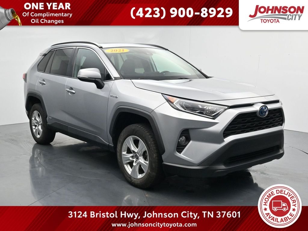 Used 2021 Silver Toyota XLE image 1