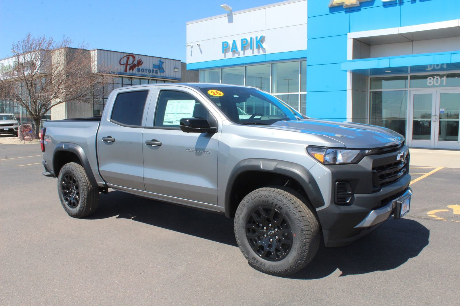 New 2026 Sterling Gray Metallic Chevrolet Trail Boss image 7