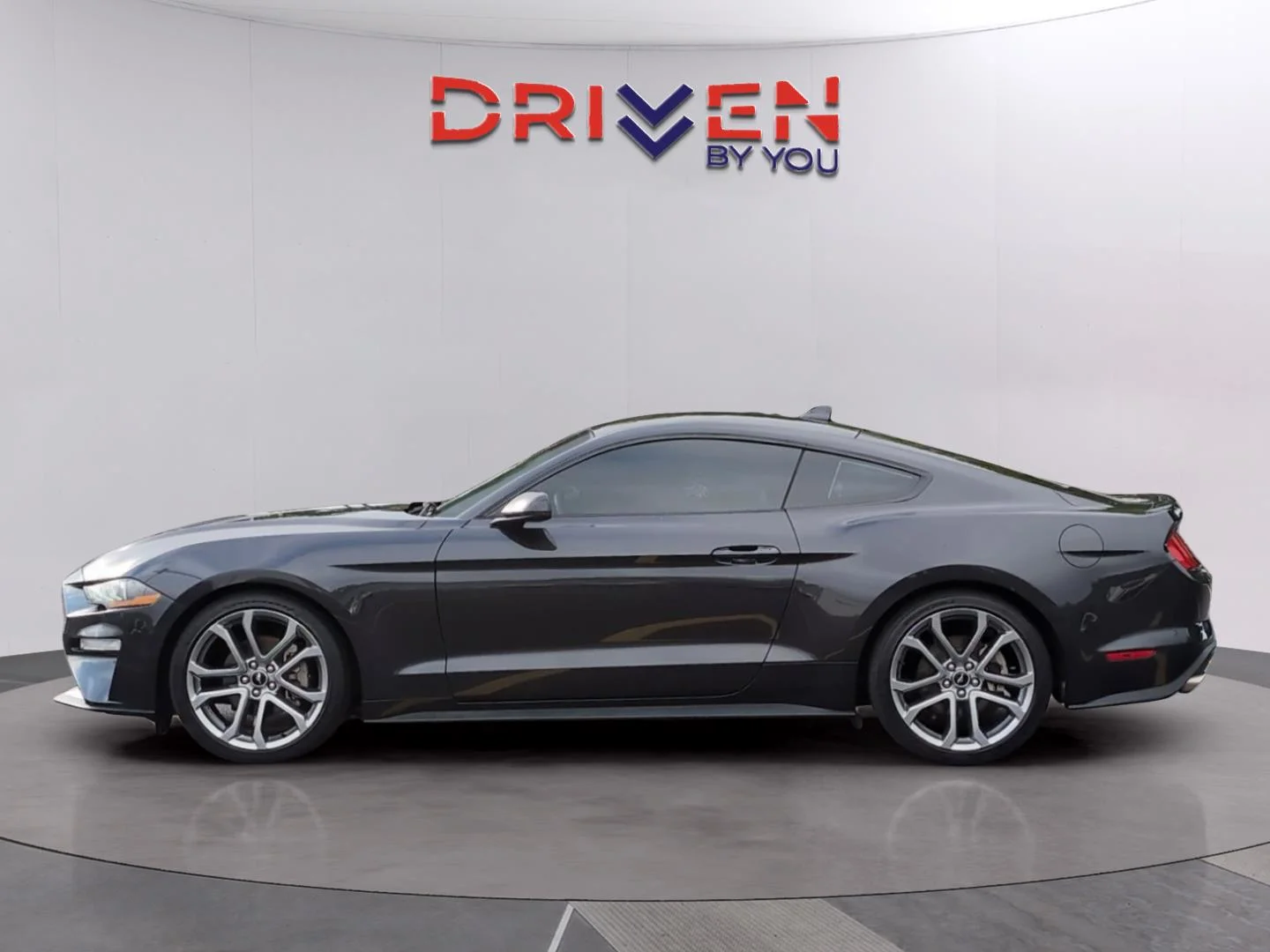 Used 2022 Dark Matter Gray Ford EcoBoost Premium image 2