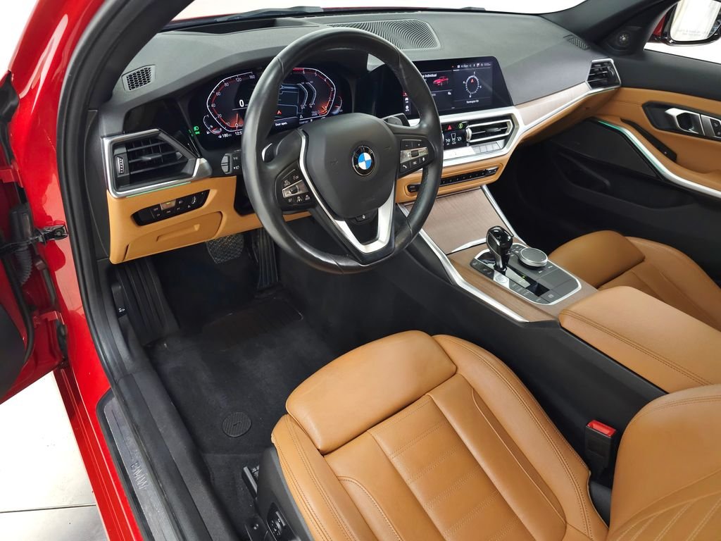 Used 2021 Melbourne Red Metallic BMW 330i xDrive image 16