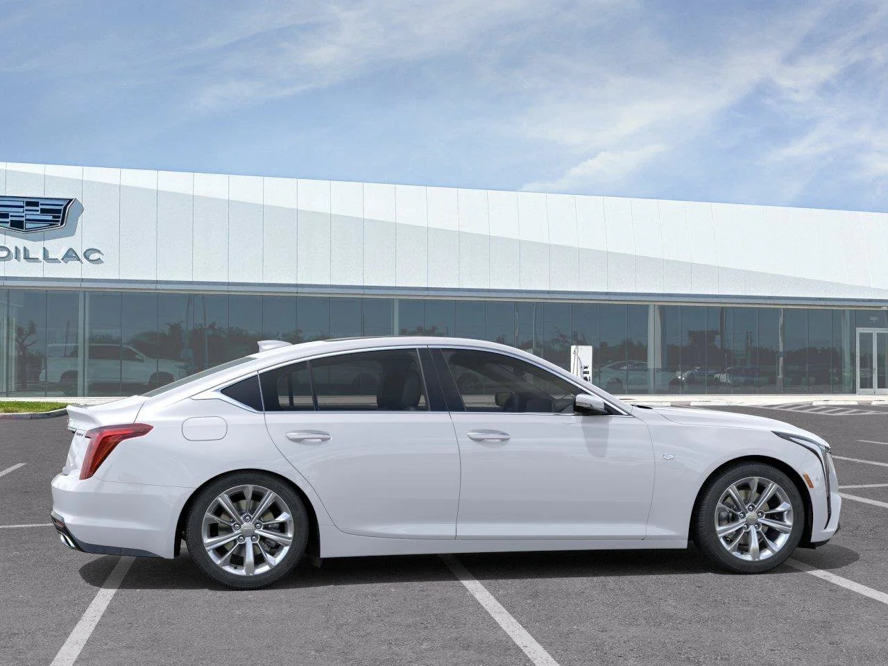 New 2026 Summit White Cadillac Premium Luxury image 5