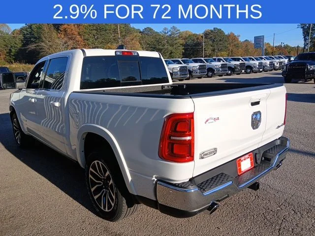 New 2026 Bright White Clear-Coat Exterior Paint RAM Limited Longhorn image 7