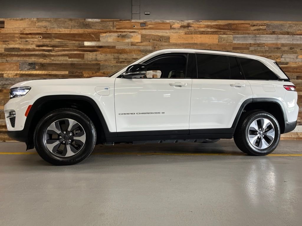 Used 2022 Bright White Clearcoat Jeep 4xe image 49