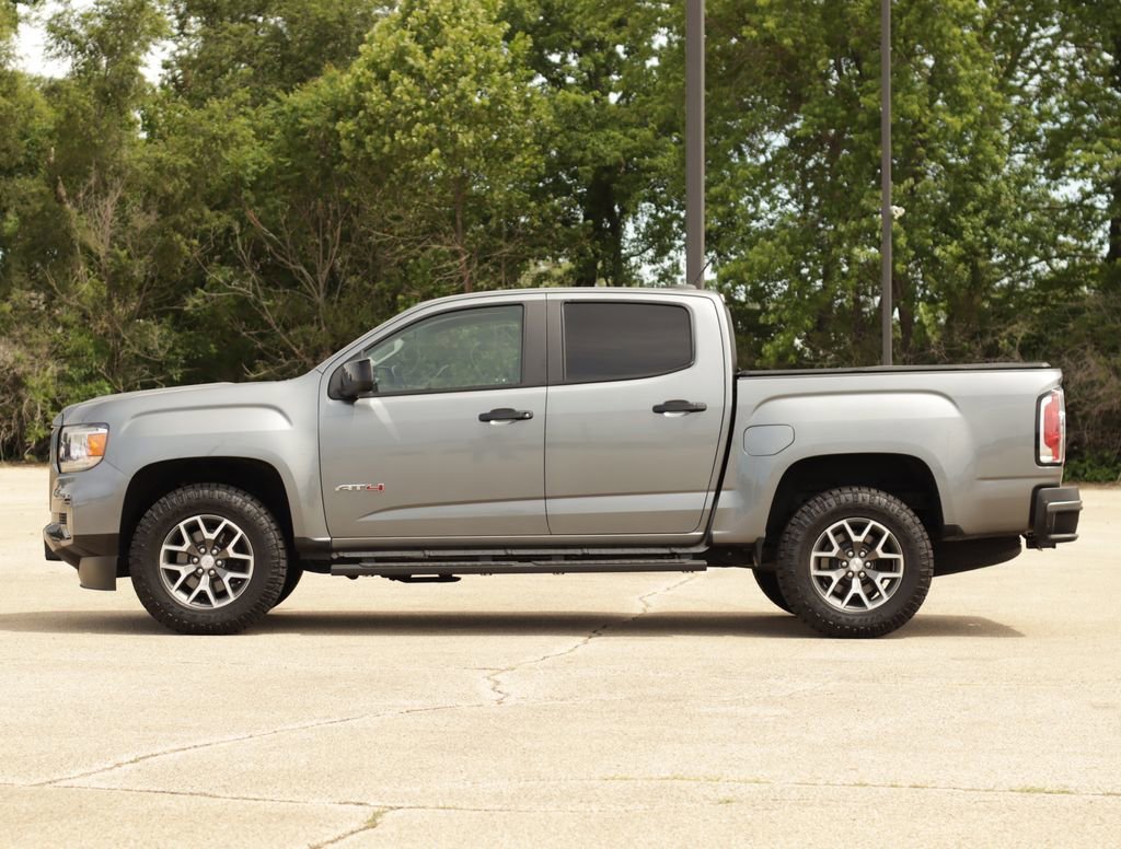 Used 2022 Satin Steel Metallic GMC AT4 - Leather image 4