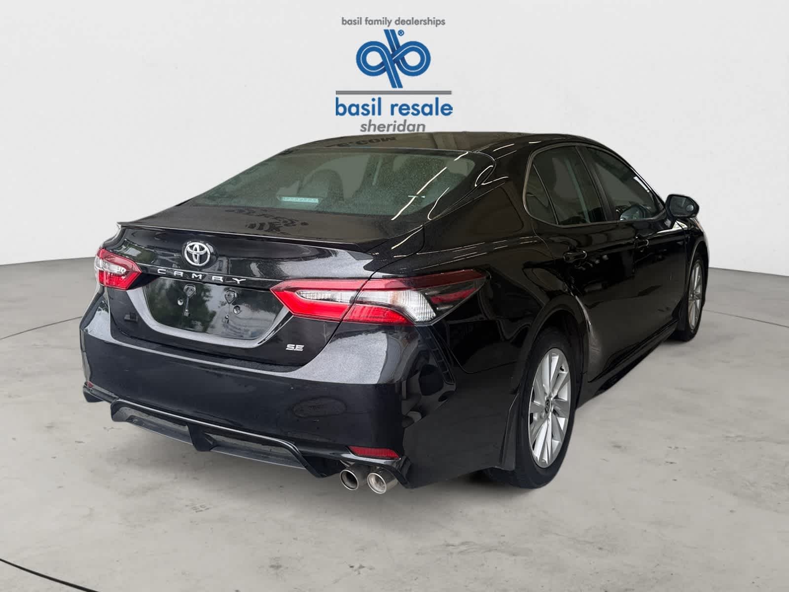 Used 2024 Midnight Black Metallic Toyota SE image 6