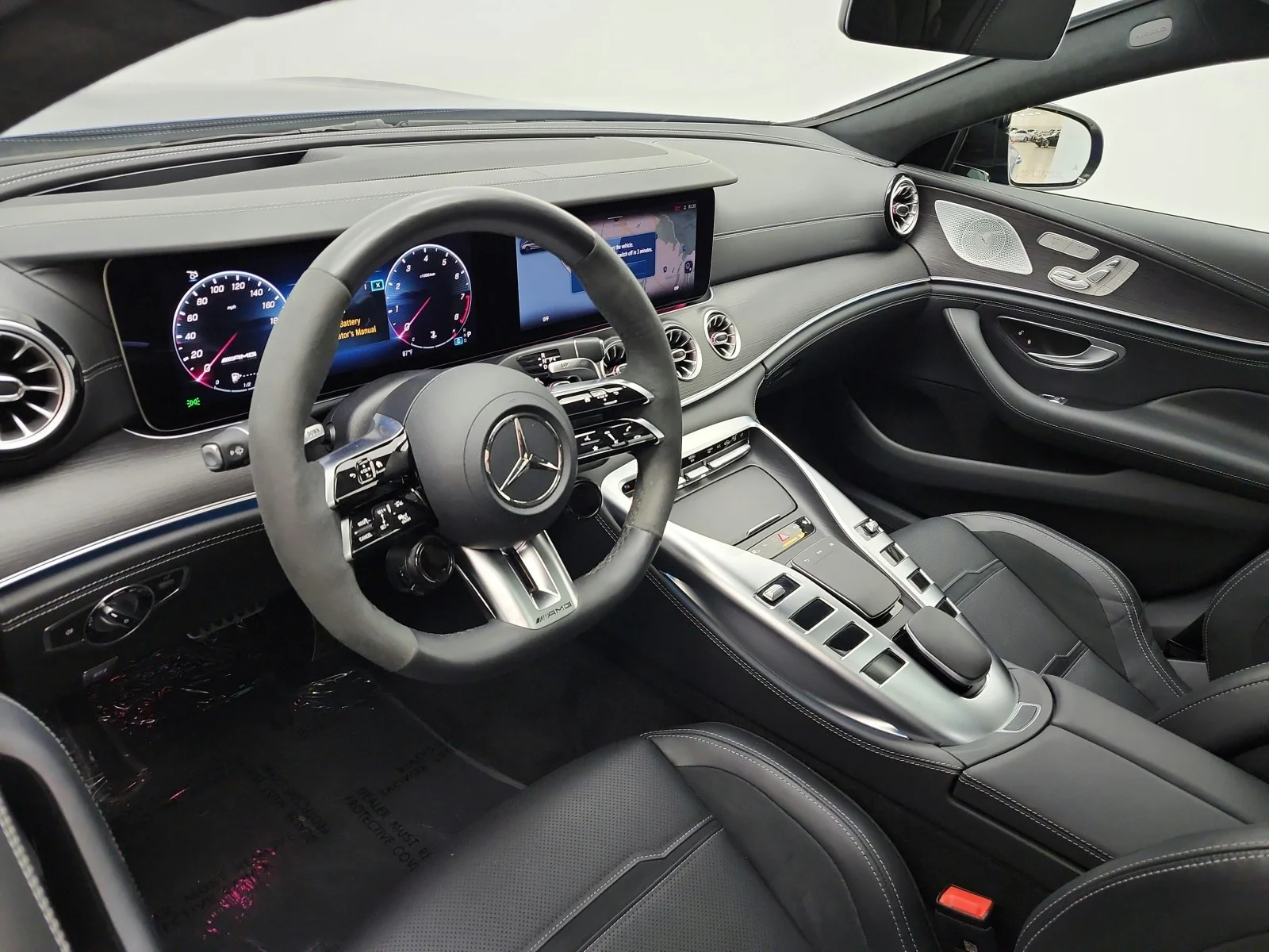 Certified Used 2024 MANUFAKTUR Starling Blue Magno Mercedes-Benz AMG® GT 63 4-Door Coupe image 28