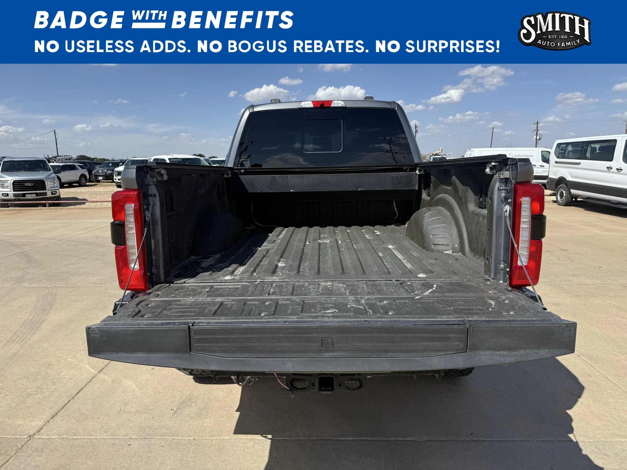 Used 2023 Carbonized Gray Metallic Ford LARIAT image 10