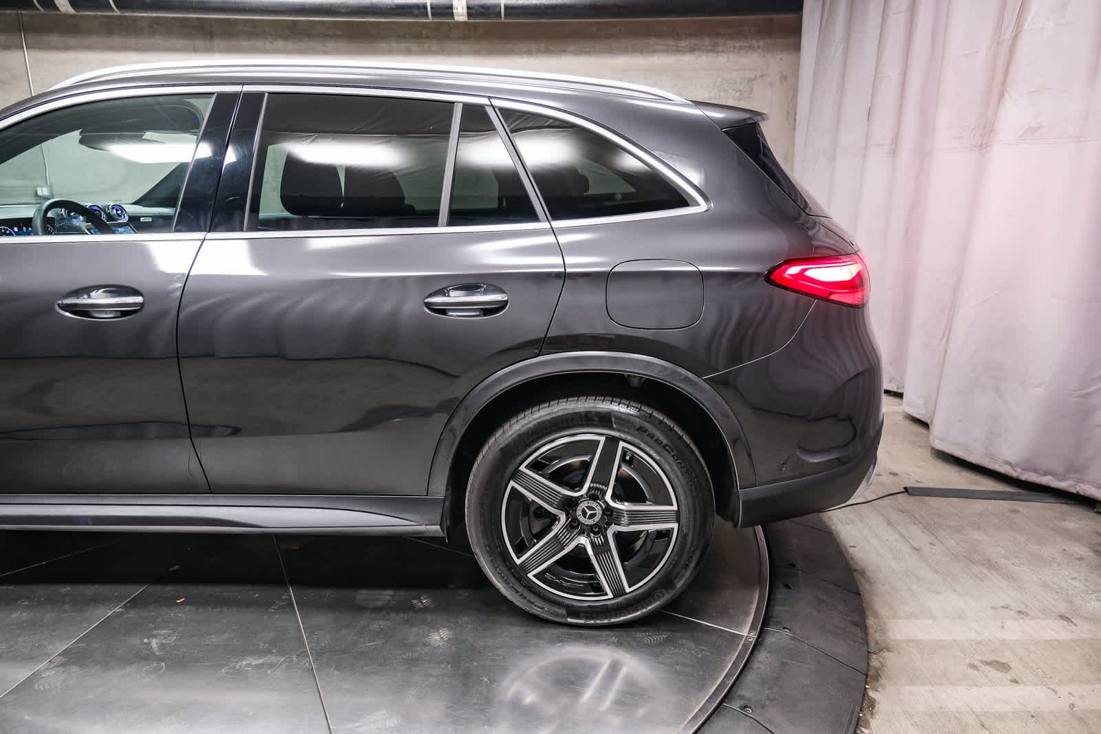 Certified Used 2025 Graphite Grey Metallic Mercedes-Benz GLC 350e image 8