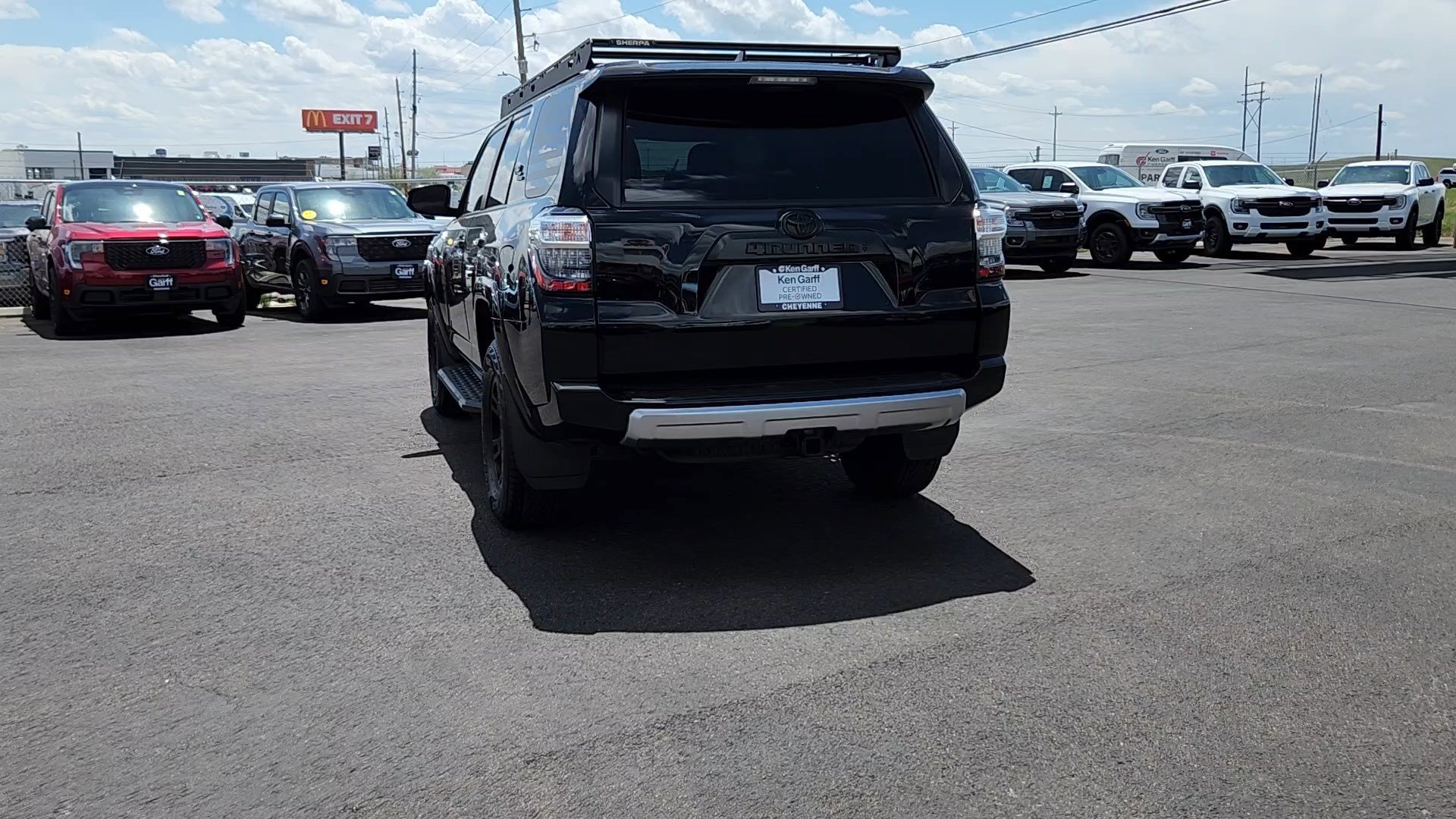 Certified Used 2024 Midnight Black Metallic Toyota TRD Off Road image 3