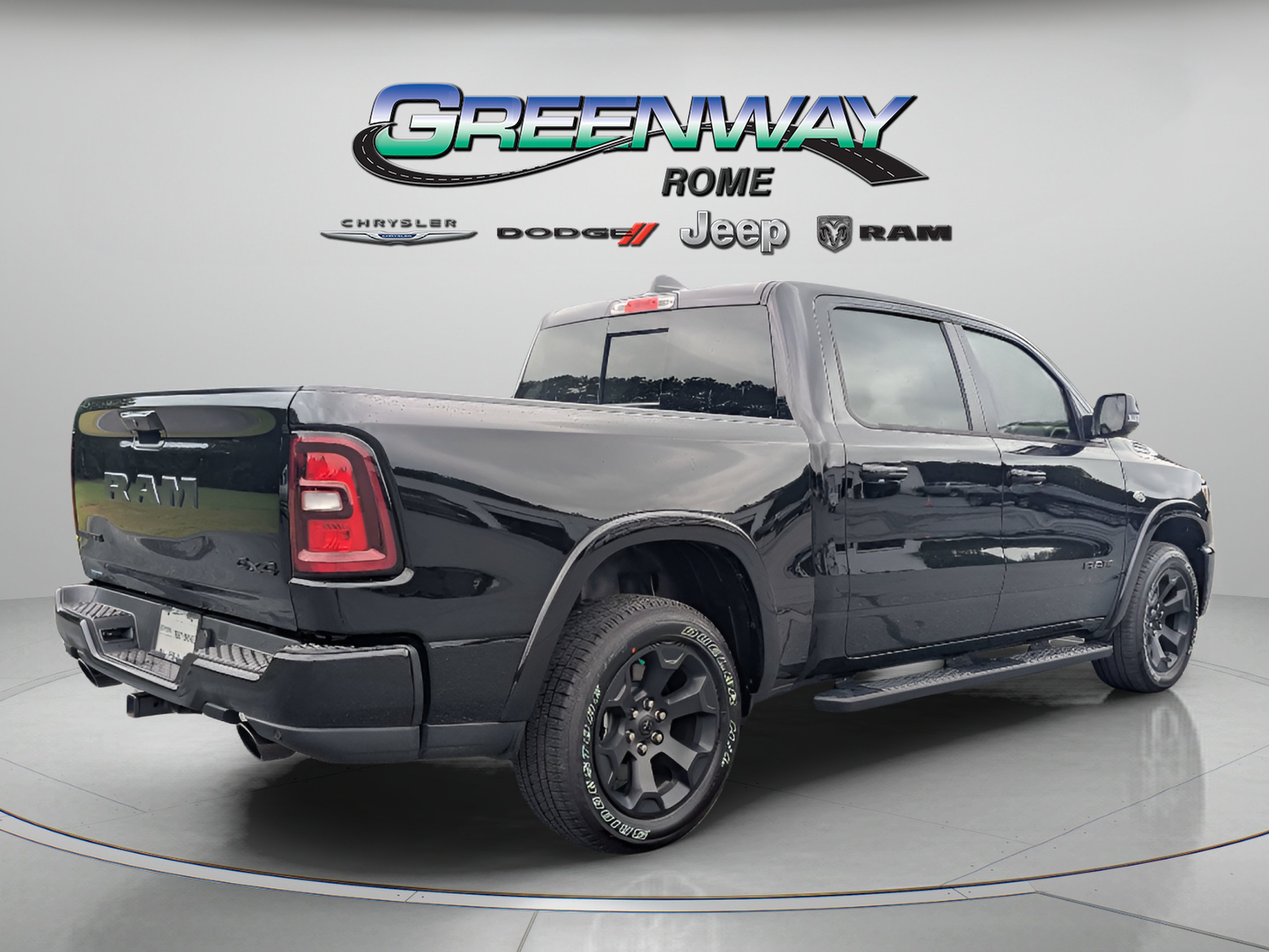 New 2026 Diamond Black Crystal Pearlcoat RAM Big Horn image 8