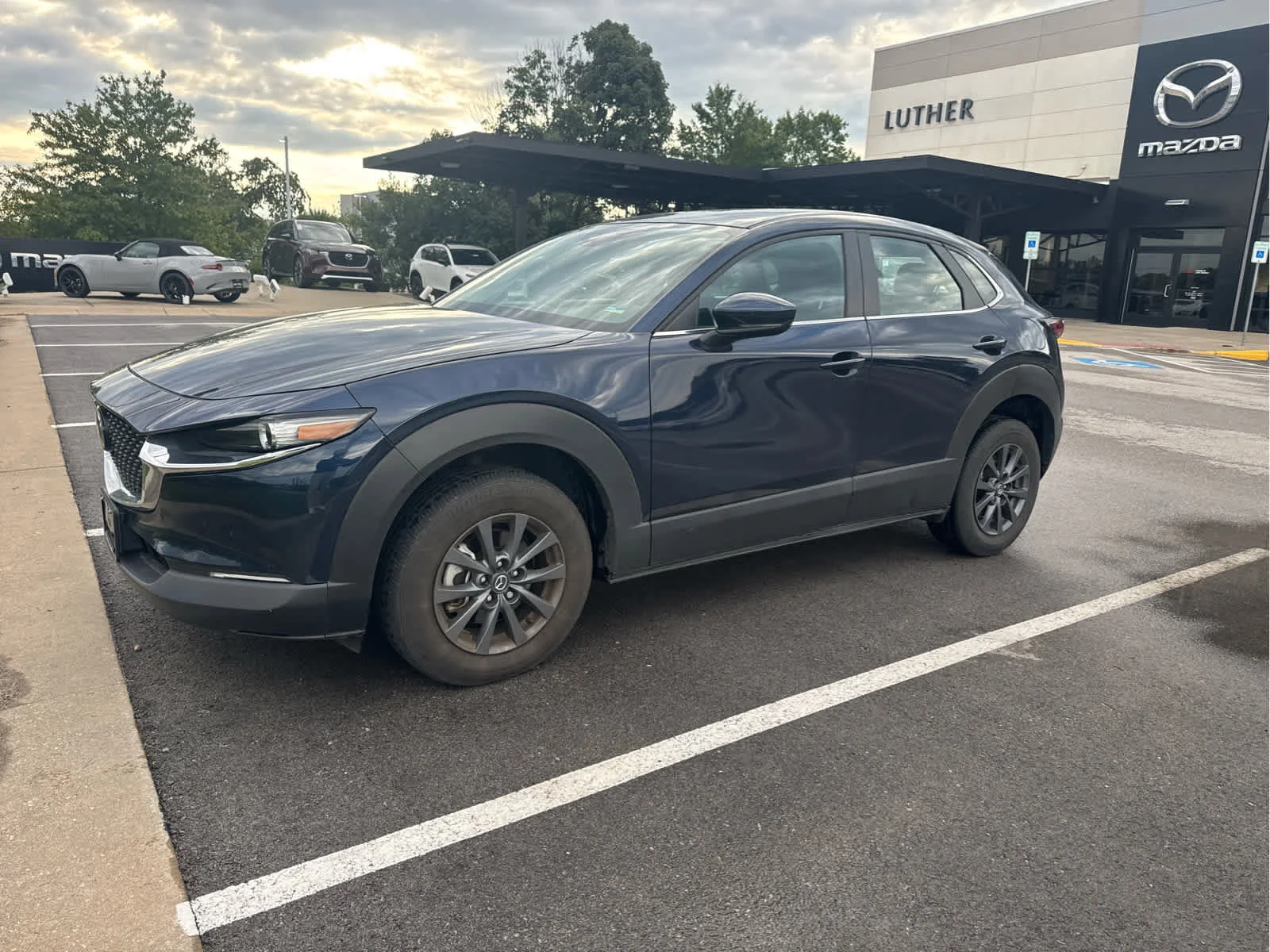 Certified 2024 Mazda CX-30 S with VIN 3MVDMBAM5RM627420 for sale in Kansas City