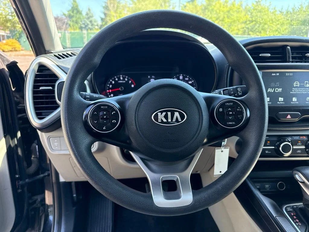 Used 2021 Cherry Black Kia LX image 8
