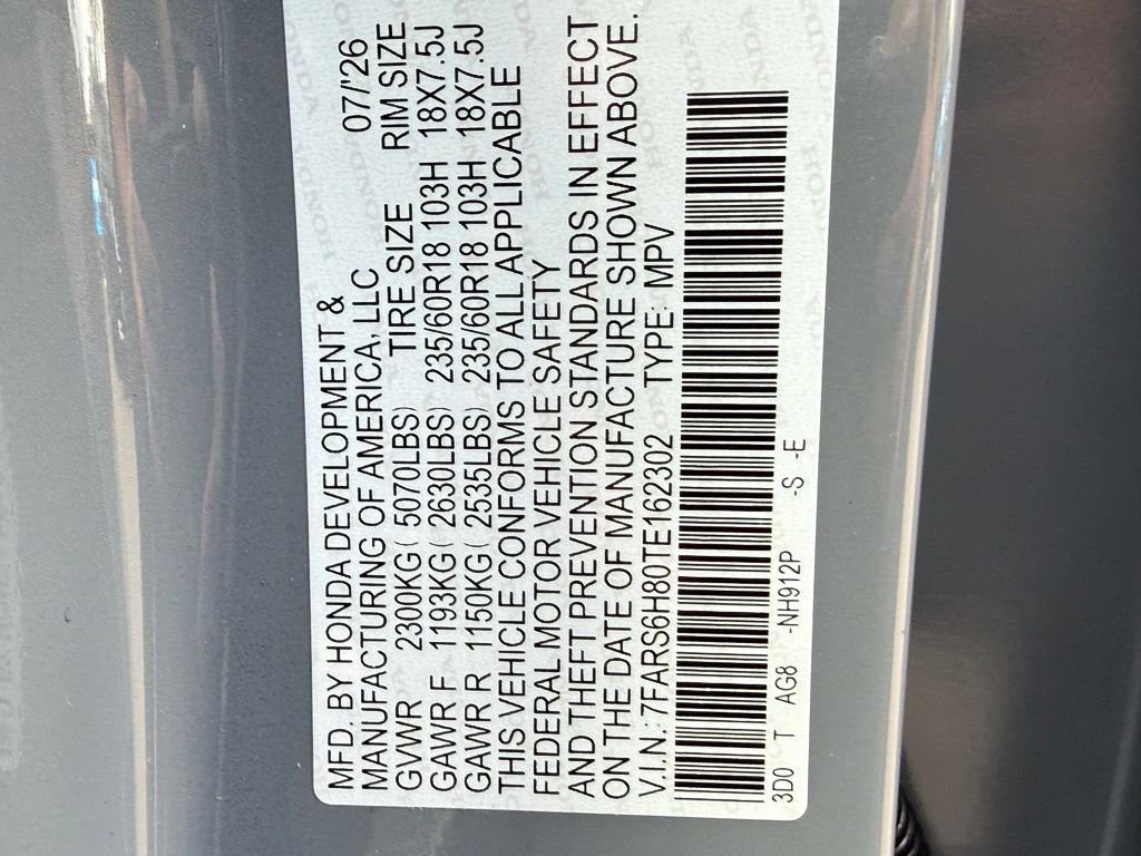 New 2026 Urban Gray Pearl Honda Sport-L image 27