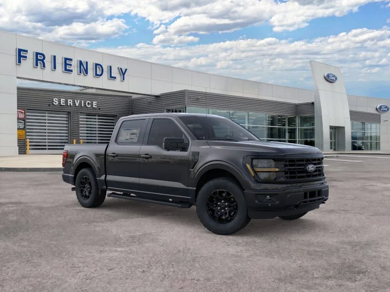 New 2026 Agate Black Metallic Ford XLT image 7