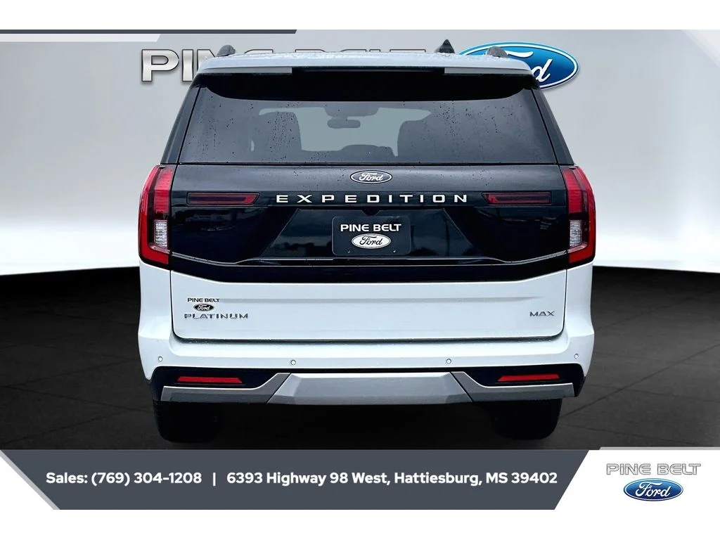New 2026 Star White Metallic Tri-Coat Ford MAX Platinum® image 4